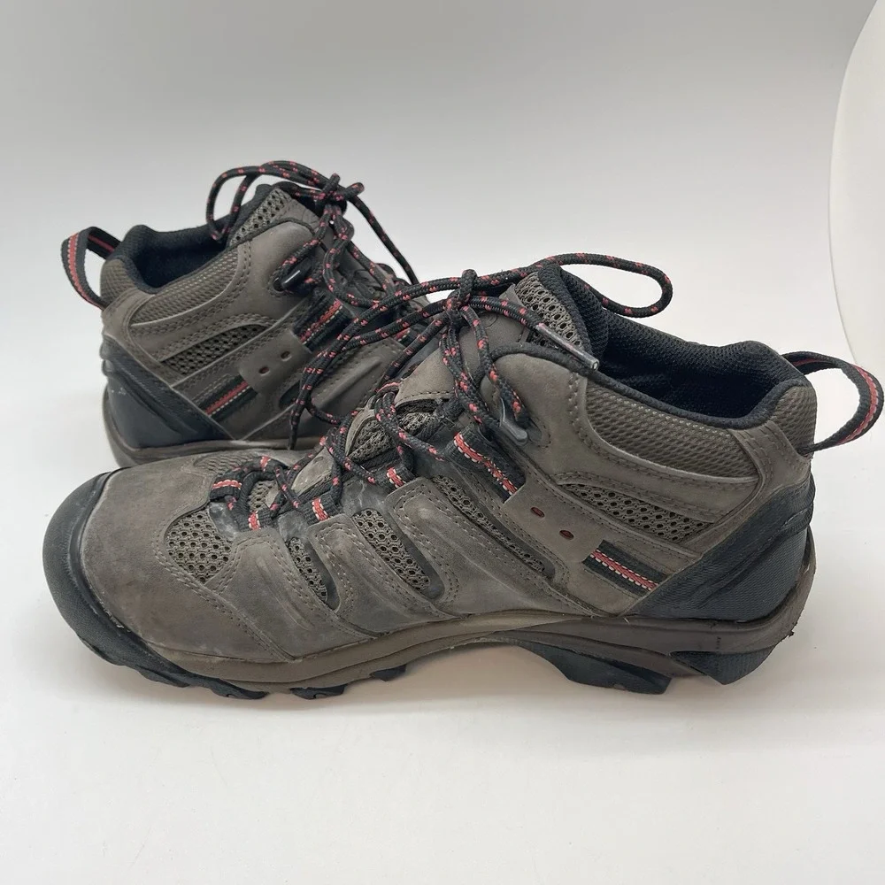 Keen Boots Mens 9.5 D Mid Lansing WP Slip Resistant EH Steel Toe Work 1022098D